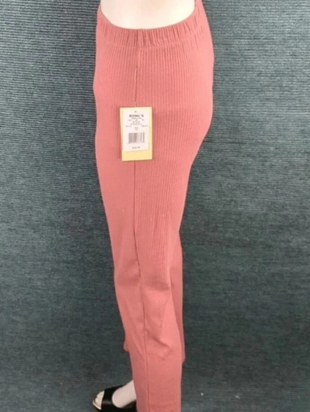 Yoga Pant Style Lounge Pant, High Waist. Kohl's Live To Be Spoiled - Picture 5 of 12